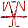 Arnés FIA RRS PRO-H de 6 puntos rojo HANS 2,58 kg FIA 8853-2016