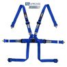 Arnés FIA RRS Monoplaza 2" HANS de 6 puntos azul