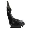 Asiento baket RRS Racing negro de polipiel con soportes y corredera (no FIA)