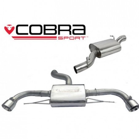 Audi TT (Mk2) 2.0 TFSI Quattro 2012-14 Cat Back Exhaust (Resonated)