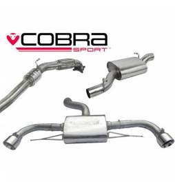 Audi TT (Mk2) 2.0 TFSI Quattro 2012-14 Turbo Back Exhaust (Sports Cat / Resonated)