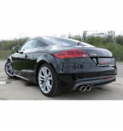 Audi TTS (Mk2) Quattro 2008-14 Cat Back Exhaust (Resonated)