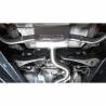 Audi TTS (Mk2) Quattro 2008-14 Cat Back Exhaust (Resonated)