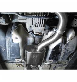 Audi TTS (Mk2) Quattro 2008-14 Cat Back Exhaust (Resonated)