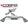 Audi TTS (Mk2) Quattro 2008-14 Cat Back Exhaust (Resonated)