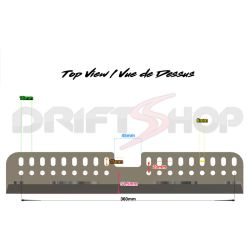 Soportes laterales Sparco de acero FIA (004902)