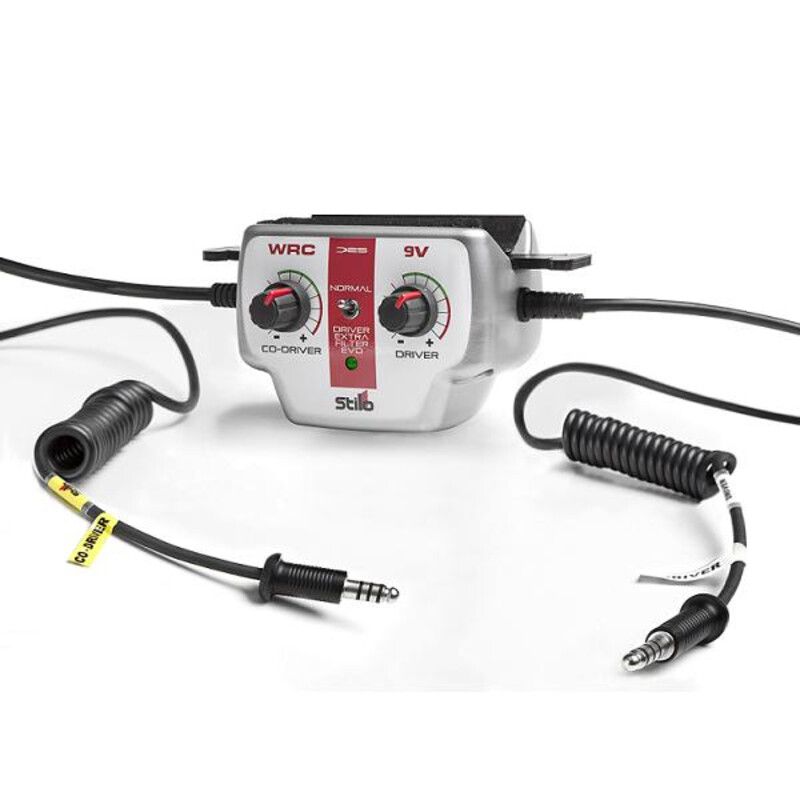 Intercomunicador de rally Stilo WRC DES 9V