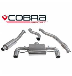 BMW M135i 3 & 5 Door (F20 & F21) Pre June 2013 Cobra Sport / Cat Back Exhaust (Resonated)