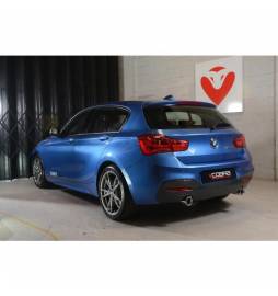 BMW M135i 3 & 5 Door (F20 & F21) June 2013- Cobra Sport  / Cat Back Exhaust (Non-Resonated)