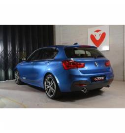 BMW M135i 3 & 5 Door (F20 & F21) June 2013- Cobra Sport / Cat Back Exhaust (Resonated)