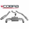 BMW M135i 3 & 5 Door (F20 & F21) June 2013- Cobra Sport / Cat Back Exhaust (Resonated)