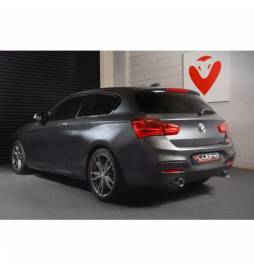 BMW M140i 3 & 5 Door (F20 & F21 LCI) 2015- Cobra Sport / MANUAL GEARBOX - Cat Back Exhaust (Resonated)