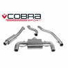 BMW M140i 3 & 5 Door (F20 & F21 LCI) 2015- Cobra Sport / MANUAL GEARBOX - Cat Back Exhaust (Resonated)