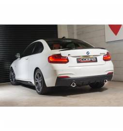 BMW M235i (F22) 2014-/BMW M235i (F22) 2014- Cobra Sport / Cat Back Exhaust (Non-Resonated)