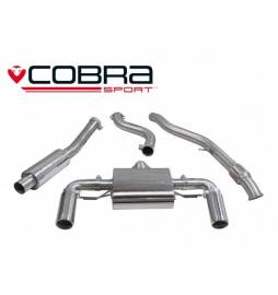 BMW M235i (F22) 2014-/BMW M235i (F22) 2014- Cobra Sport / Cat Back Exhaust (Resonated)