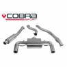 BMW M235i (F22) 2014-/BMW M235i (F22) 2014- Cobra Sport / Cat Back Exhaust (Resonated)