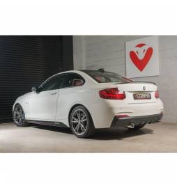 BMW M240i (F22 LCI) 2015- Cobra Sport / MANUAL GEARBOX - Cat Back Exhaust (Resonated)