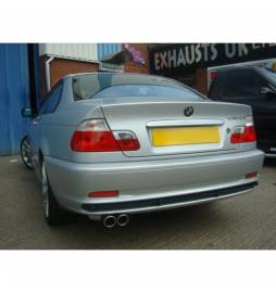 BMW 328 (E46) 1998-2006 Cobra Sport / Rear Exhaust