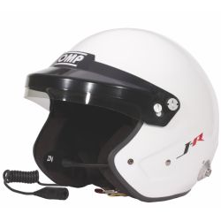 Casco jet de rally OMP J-Rally FIA 8859-2024 con intercom