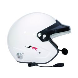 Casco jet de rally OMP J-Rally FIA 8859-2024 con intercom