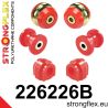 Kit de silentblocks de suspensión delantera Strongflex Audi A3 8V, S3 8V, RS3 8V, A3 8Y, S3 y RS3 8Y y otros