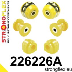 Kit de silentblocks de suspensión delantera Strongflex Audi A3 8V, S3 8V, RS3 8V, A3 8Y, S3 y RS3 8Y y otros