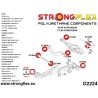 Kit de silentblocks de suspensión trasera Strongflex Audi A3 8V, S3 8V, RS3 8V, S1 8X, A3 8Y y otros