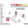 Kit de silentblocks de suspensión delantera y eje trasero Strongflex Audi A3 8V, A3 8Y, Seat León 5F, León KL y otros