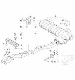 BMW M3 (E46) 2001-06 Cobra Sport / Rear Exhaust