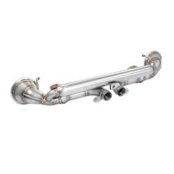 Silencioso trasero derecho-izquierdo con válvula (para OEM endpipes) (862204) · Supersprint Porsche 911 992 (desde 2019)