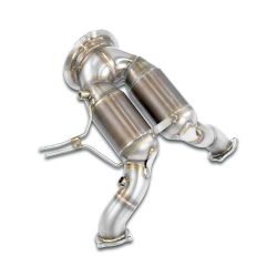 Downpipe derecho-izquierdo + catalizador metálico sustituye de serie catalizador + GPF (izquierdo / (volante a la derecha) (7794