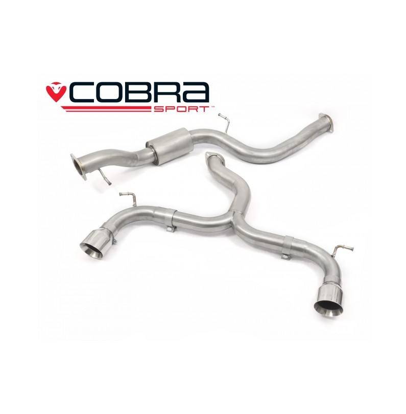 Ford Focus ST 225 (Mk2) 2005-11 Cobra Sport / Cat Back Exhaust (Venom Range)