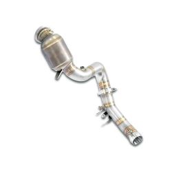 Downpipe derecho + catalizador primario 200CPSI elimina el catalizador secundario + GPF (725421) · Supersprint Mercedes Clase C 