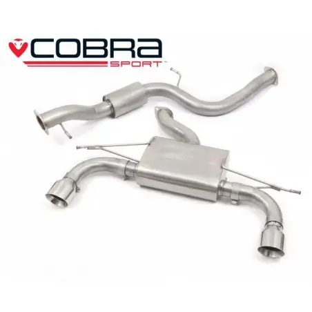 Escape cat-back Cobra Sport Ford Focus ST225 MK2