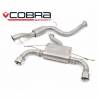 Ford Focus ST 225 (Mk2) 2005-11 Cobra Sport / Cat Back Exhaust (Resonated)