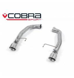 Ford Mustang 5.0 V8 GT (Fastback) 2015-18 Cobra Sport / Axle Back Exhaust - Venom Style