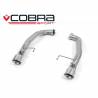 Ford Mustang 5.0 V8 GT (Fastback) 2015-18 Cobra Sport / Axle Back Exhaust - Venom Style