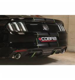 Ford Mustang 5.0 V8 GT (Fastback) 2015-18 Cobra Sport / Axle Back Exhaust - Venom Style