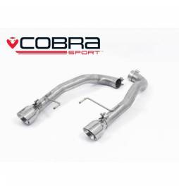 Ford Mustang 5.0 V8 GT (Fastback) 2015-18 Cobra Sport / Axle Back Exhaust - Venom Style