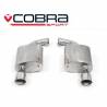 Ford Mustang 5.0 V8 GT (Fastback) 2015-18 Cobra Sport / Axle Back Exhaust - Rear Boxes