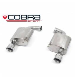 Ford Mustang 5.0 V8 GT (Fastback) 2015-18 Cobra Sport / Axle Back Exhaust - Rear Boxes