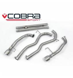 Ford Mustang 5.0 V8 GT (Fastback) 2015-18 Cobra Sport / Cat Back Exhaust - Venom Style