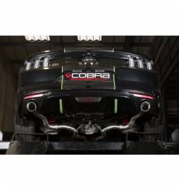 Ford Mustang 5.0 V8 GT (Fastback) 2015-18 Cobra Sport / Cat Back Exhaust - Venom Style