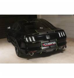 Ford Mustang 5.0 V8 GT (Fastback) 2015-18 Cobra Sport / Cat Back Exhaust - Rear Boxes