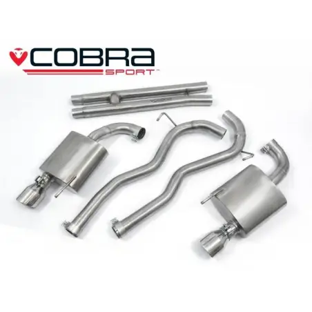 Escape cat-back Cobra Sport Ford Mustang GT V8 5.0L (2015-2018)