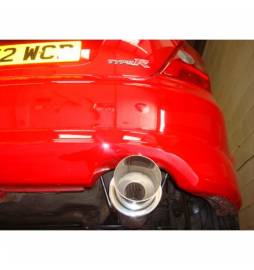 Honda Civic Type R (EP3) 2000-06 Cobra Sport / Rear Exhaust with Round Tailpipe