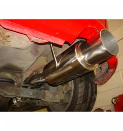 Honda Civic Type R (EP3) 2000-06 Cobra Sport / Rear Exhaust with Round Tailpipe