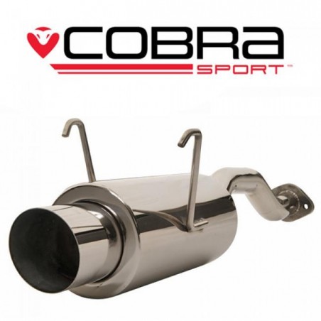 Honda Civic Type R (EP3) 2000-06 Cobra Sport / Rear Exhaust with Round Tailpipe
