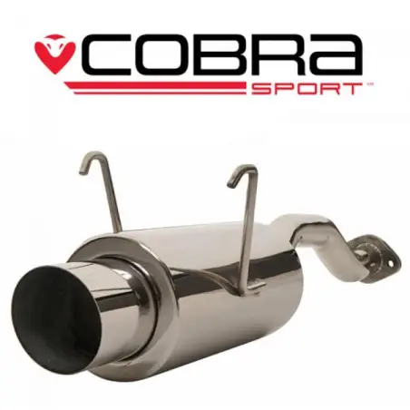 Honda Civic Type R (EP3) 2000-06 Cobra Sport / Rear Exhaust with Round Tailpipe