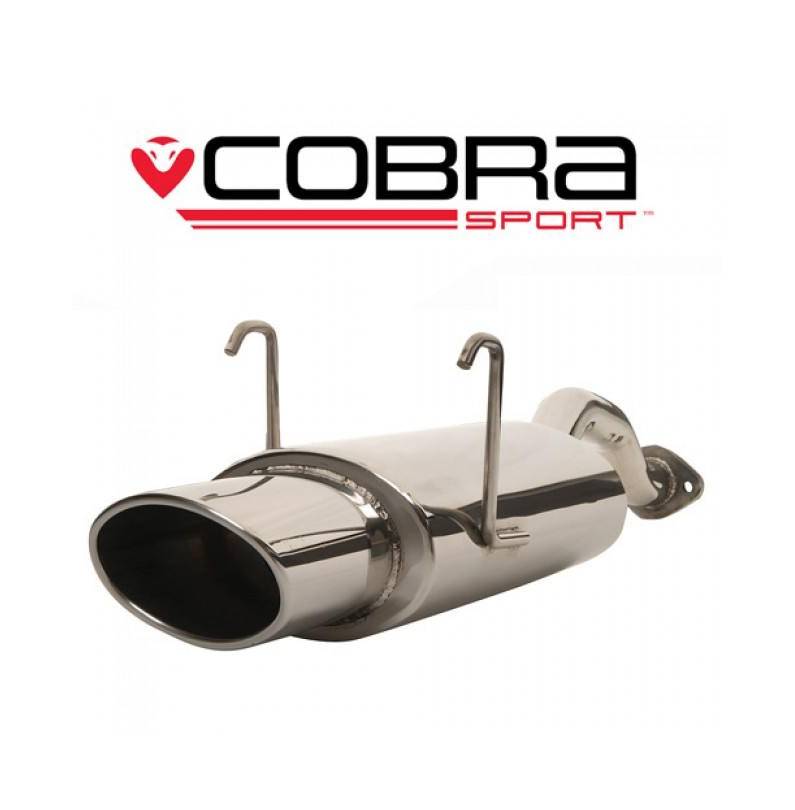Honda Civic Type R (EP3) 2000-06 Cobra Sport / Rear Exhaust with Oval Tailpipe Honda Civic Type R (EP3) 2000-06 Cobra Sport / Rear Exhaust with Oval Tailpipe